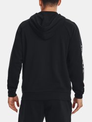 Mikina Under Armour Rival Fleece Chroma FZ HD Man Black