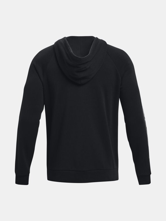 Mikina Under Armour Rival Fleece Chroma FZ HD Man Black