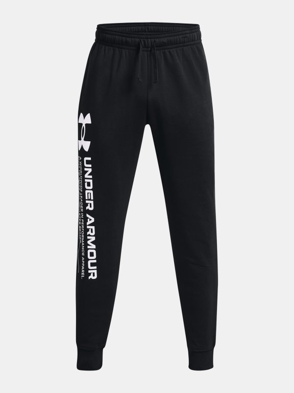 Under Armour Rival Fleece Chroma nohavice muž black