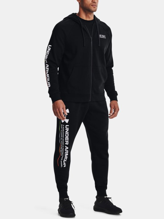 Under Armour Rival Fleece Chroma nohavice muž black