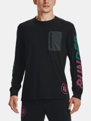 Triko Under Armour Run Anywhere LS Man Black