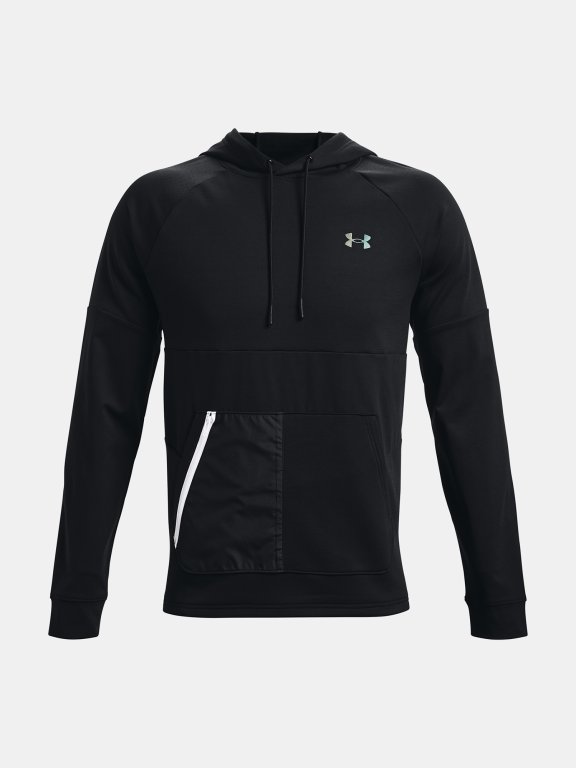 Mikina Under Armour Rush All Purpose Hoodie Man Black