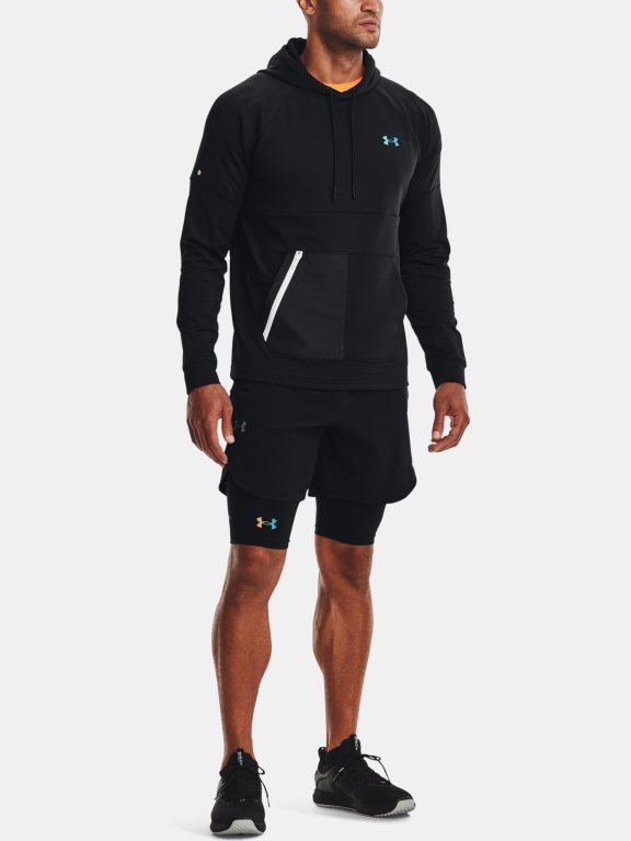 Mikina Under Armour Rush All Purpose Hoodie Man Black