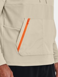 Mikina Under Armour Rush All Purpose Hoodie Man Brown