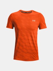 Tričko Under Armour Seamless Radial SS Man Orange