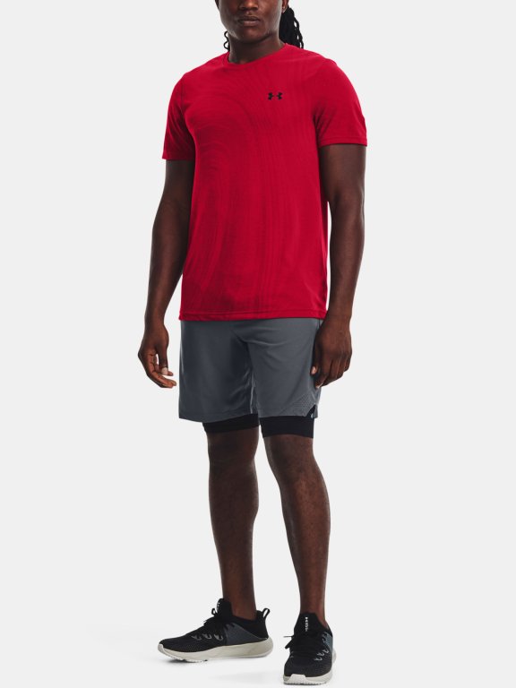 Triko Under Armour Seamless Surge SS Man Red
