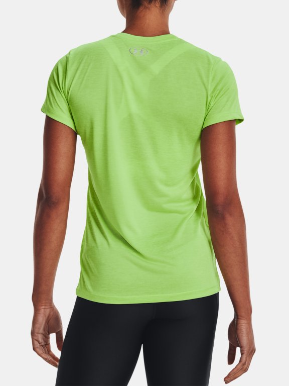 Triko Under Armour Tech SSV - Twist Wmn Green