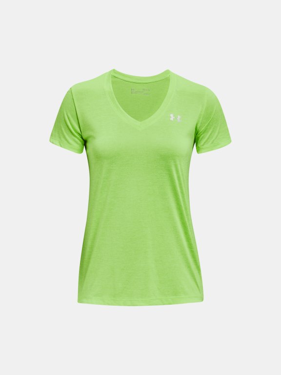 Triko Under Armour Tech SSV - Twist Wmn Green