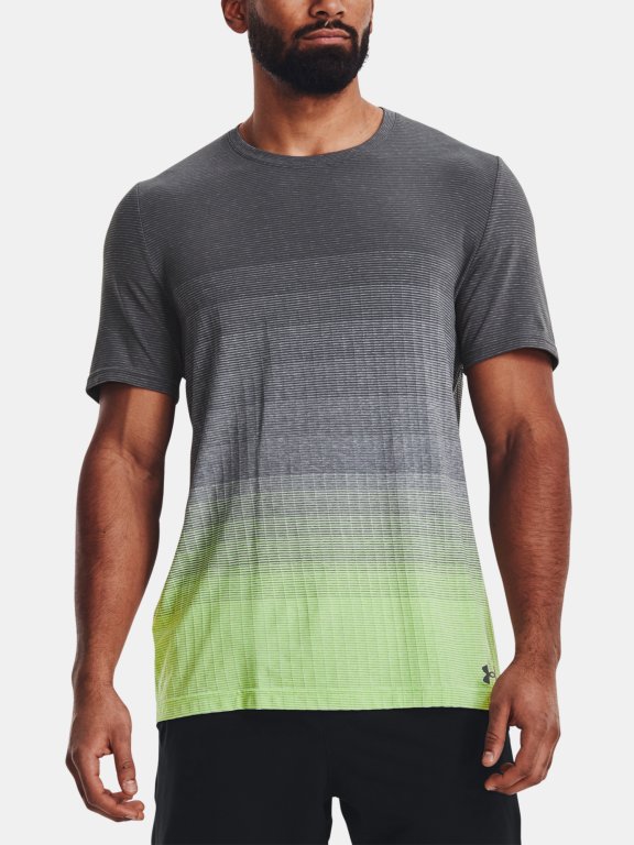 Triko Under Armour Seamless LUX SS Man Gray