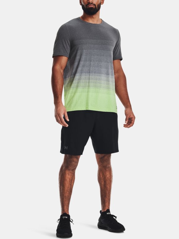 Triko Under Armour Seamless LUX SS Man Gray