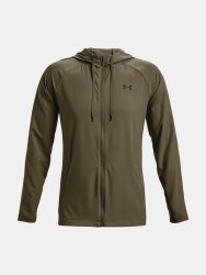 Mikina Under Armour Wvn Perforated Wndbreaker Man Green