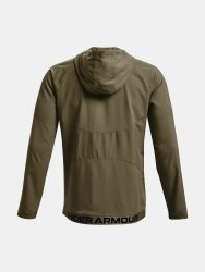 Mikina Under Armour Wvn Perforated Wndbreaker Man Green