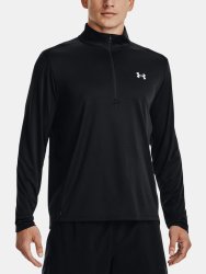 Triko Under Armour Speed Stride 2.0 1/2 Zip Man Black