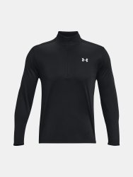 Triko Under Armour Speed Stride 2.0 1/2 Zip Man Black