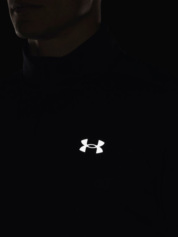 Triko Under Armour Speed Stride 2.0 1/2 Zip Man Black