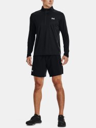 Triko Under Armour Speed Stride 2.0 1/2 Zip Man Black