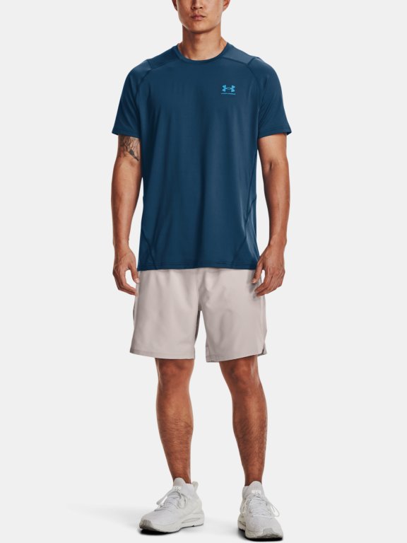 Tričko Under Armour HG Armour Fitted SS Man Blue