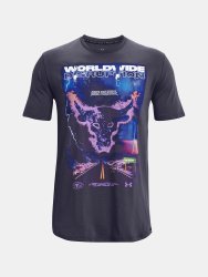 Triko Under Armour Project Rock Ww Disruption Ss Man Gray