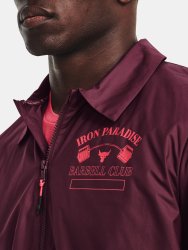 Bunda Under Armour Project Rock Hm Gym Jkt Man Red