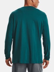 Tričko Under Armour Sportstyle Left Chest Ls Man gray green