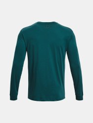 Tričko Under Armour Sportstyle Left Chest Ls Man gray green