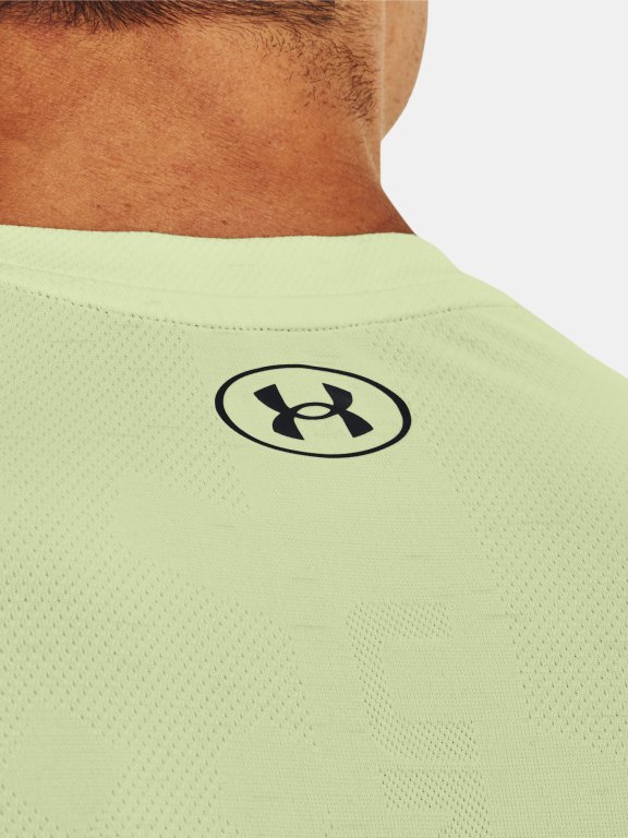 Tričko Under Armour Seamless Radial SS Man gray green