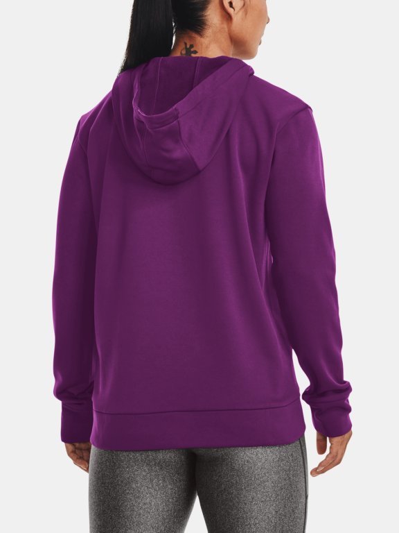 Mikina Under Armour Armour Fleece LC Hoodie Wmn Purple
