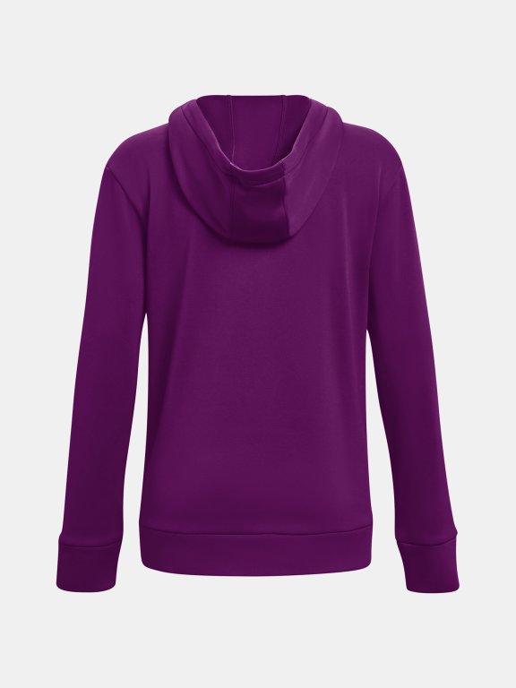 Mikina Under Armour Armour Fleece LC Hoodie Wmn Purple