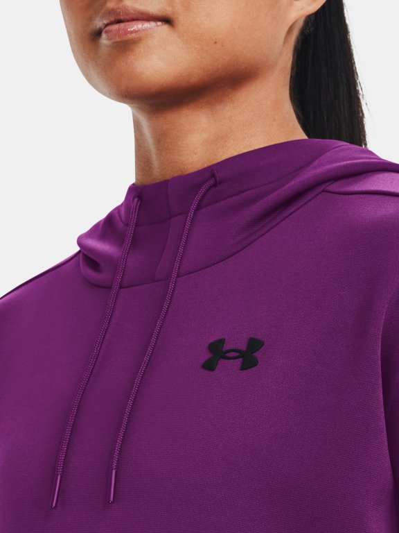 Mikina Under Armour Armour Fleece LC Hoodie Wmn Purple