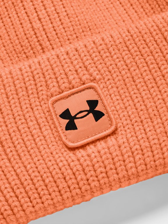 Čepice Under Armour Halftime Ribbed Man Orange