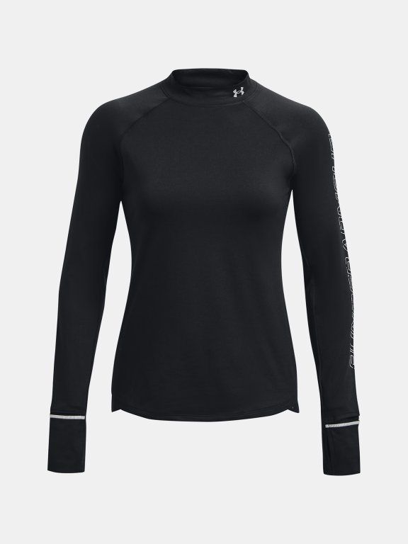 Tričko Under Armour OutRun the Cold LS Wmn black