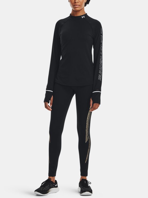 Tričko Under Armour OutRun the Cold LS Wmn black