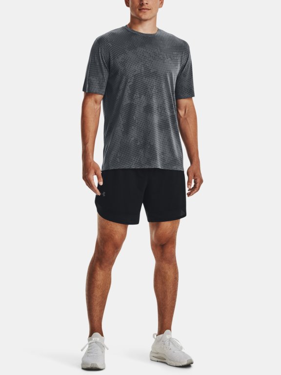 Tričko Under Armour Training Vent Jacq SS Man black