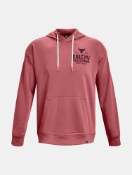 Mikina Under Armour Project Rock HG Hwt Terry Hdy Man Pink