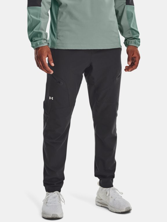 Kalhoty Under Armour Storm Terrain Woven Storm PANTS Man Gray