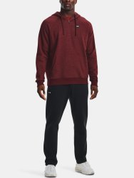 Mikina Under Armour Rival Fleece 1/2 Zip HD Man Red
