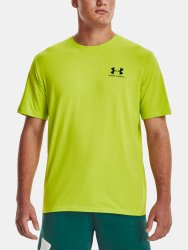 Tričko Under Armour Sportstyle Lc Ss Man gray green