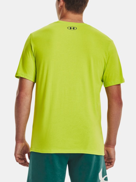 Tričko Under Armour Sportstyle Lc Ss Man gray green