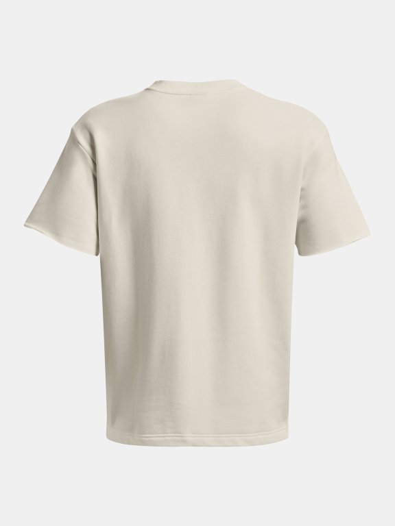 Tričko Under Armour Project Rock HW Terry T Man white