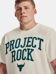 Tričko Under Armour Project Rock HW Terry T Man white