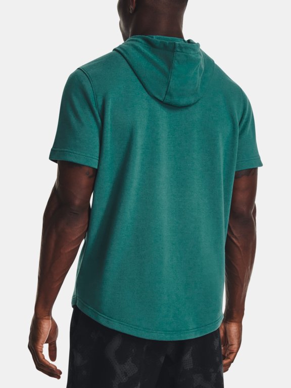 Mikina Under Armour Project Rock Terry SS HD Fam Man Green