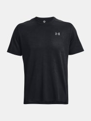 Triko Under Armour Tech Vent Jacquard SS Man Black