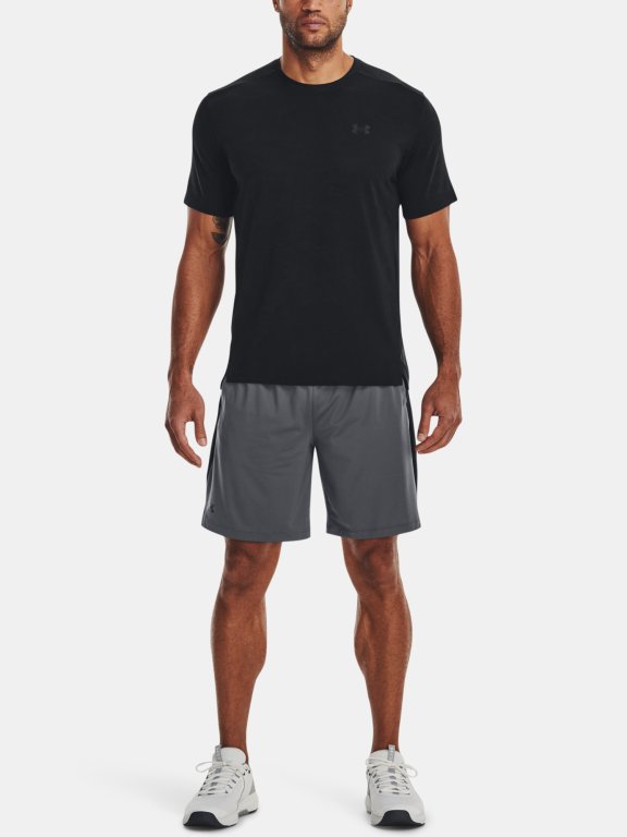 Triko Under Armour Tech Vent Jacquard SS Man Black