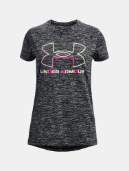 Футболка Under Armour Tech BL Twist SS Jr black