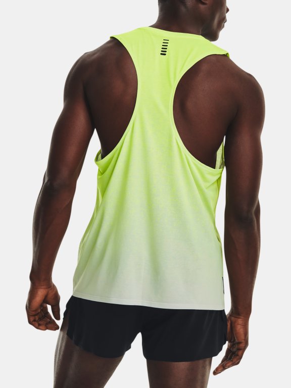 Tílko Under Armour Rush Cicada Singlet Man Green