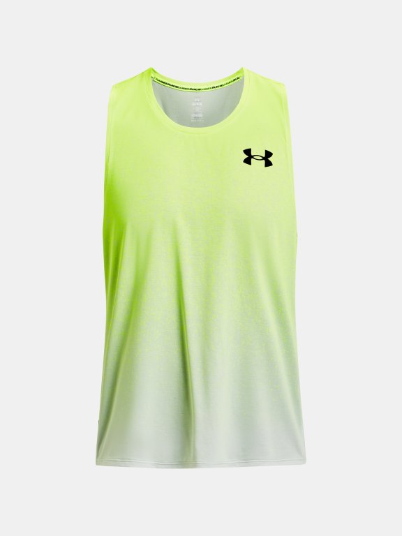 Tílko Under Armour Rush Cicada Singlet Man Green