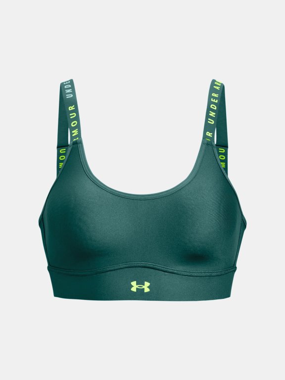 Podprsenka Under Armour Infinity Mid Covered Wmn Green