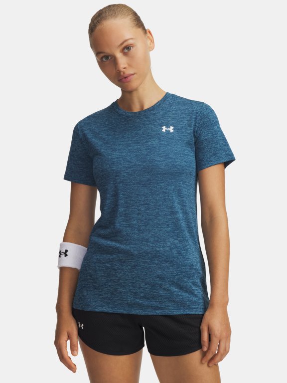 Triko Under Armour Tech SSC- Twist Wmn Blue
