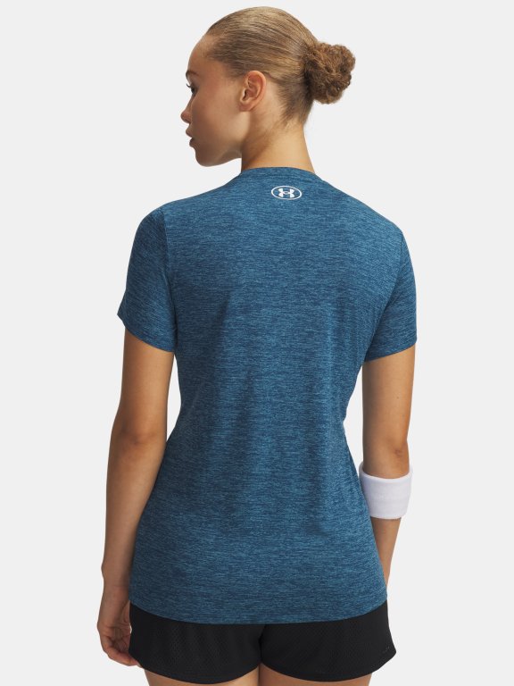 Triko Under Armour Tech SSC- Twist Wmn Blue