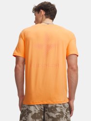 Triko Under Armour Explor Trail Run Grph SS Man Orange